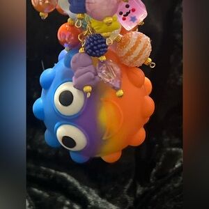 Rainbow Alien Fidget Charm